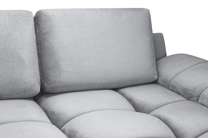 Azzuro Sofa Grey 3 Seater