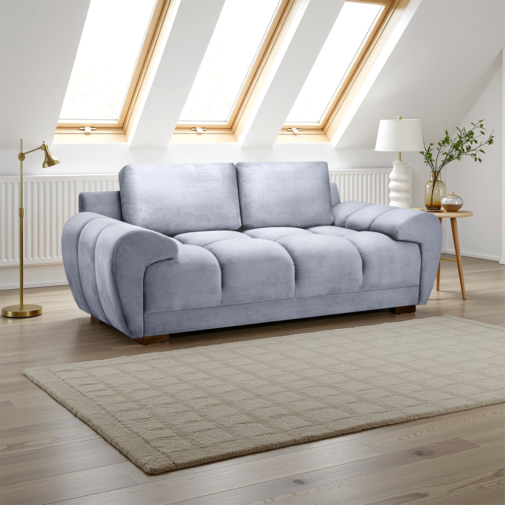 Azzuro Sofa Grey 2 Seater