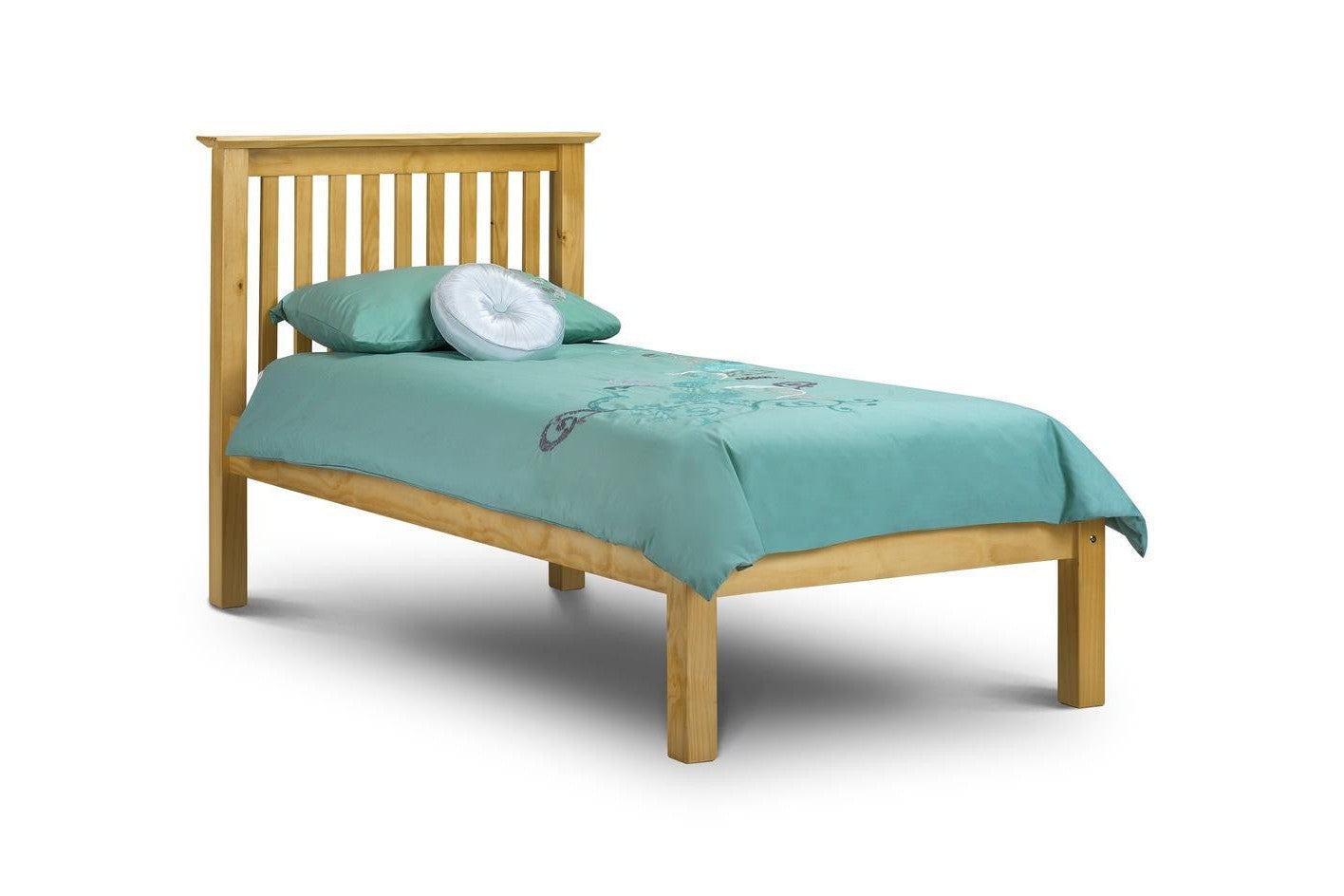 Barcelona Bed Frame Single Antique Pine