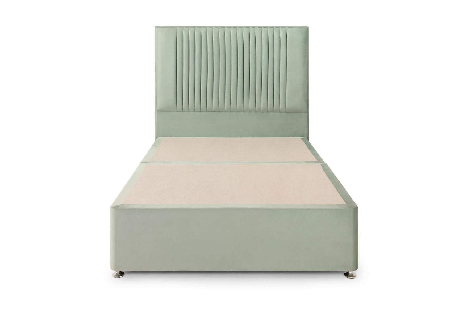 Bea 2 Drawer Bed Double Plush Sage 2 Drawers