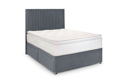 Bea 4 Drawer Bed Double Plush Steel 4 Drawers