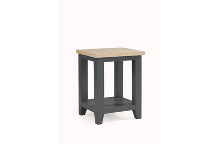 Bee Lamp Table Grey/Oak