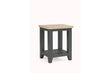 Bee Lamp Table Grey/Oak