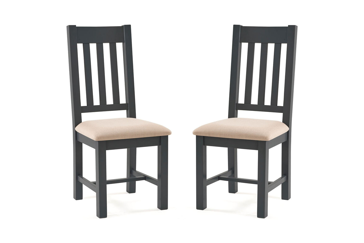 Bee Set of 2 Dining Chairs Grey