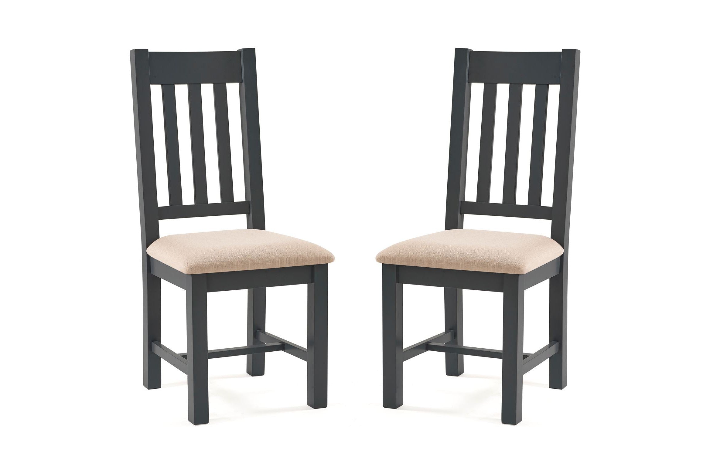 Bee Set of 2 Dining Chairs Grey