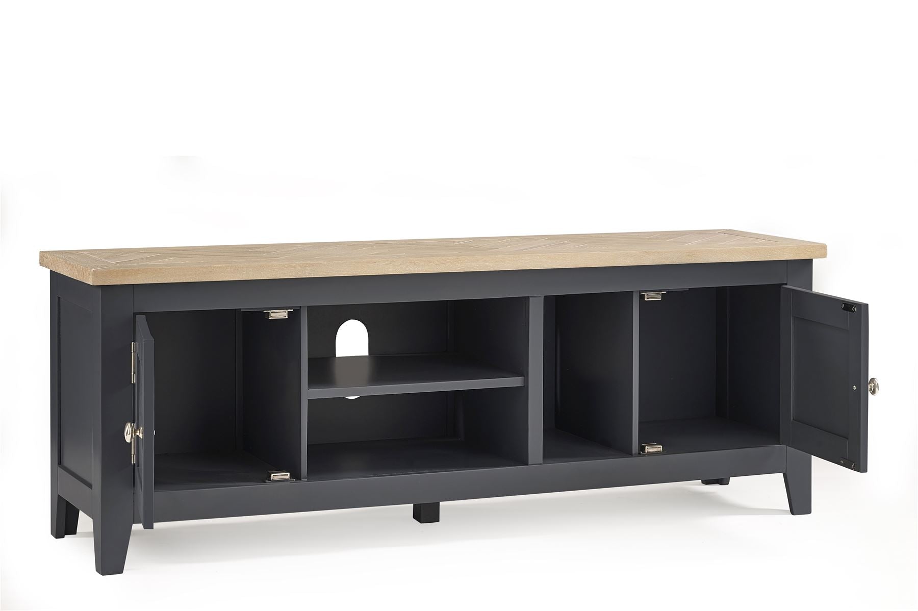 Bee TV Unit Grey/Oak