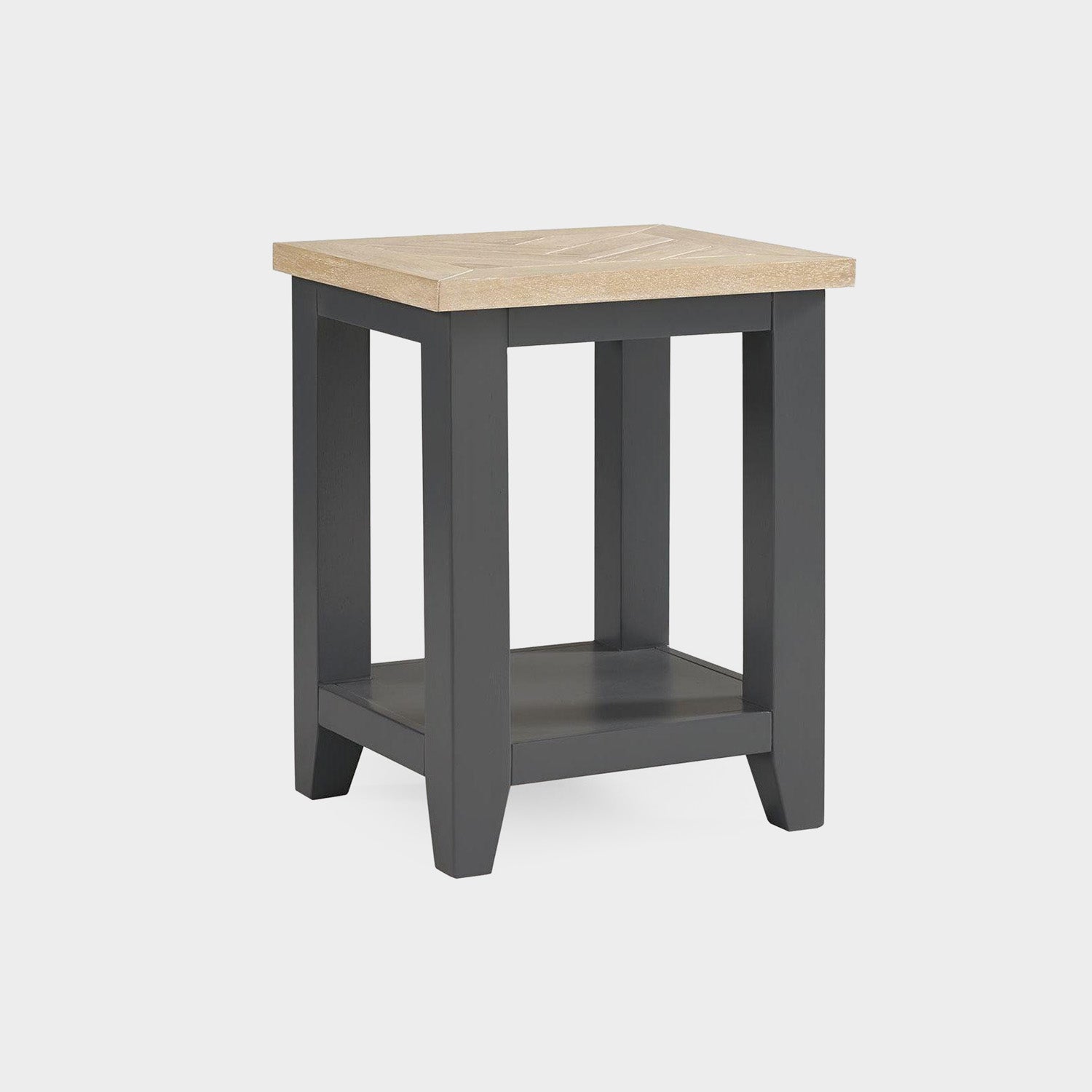 Bee Lamp Table Grey Oak
