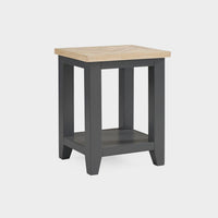 Bee Lamp Table Grey/Oak