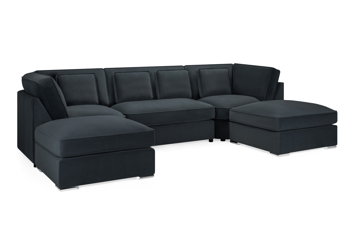 Belgravia Sofa Slate U Shape Corner