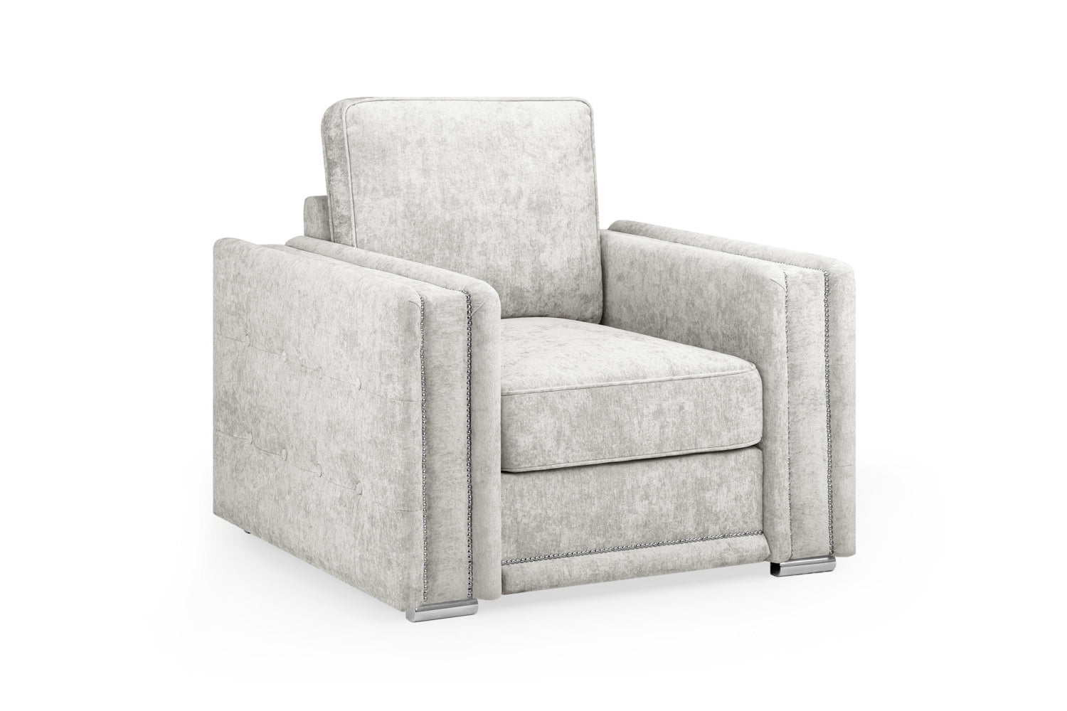 Bentley Fullback Sofa Silver Armchair