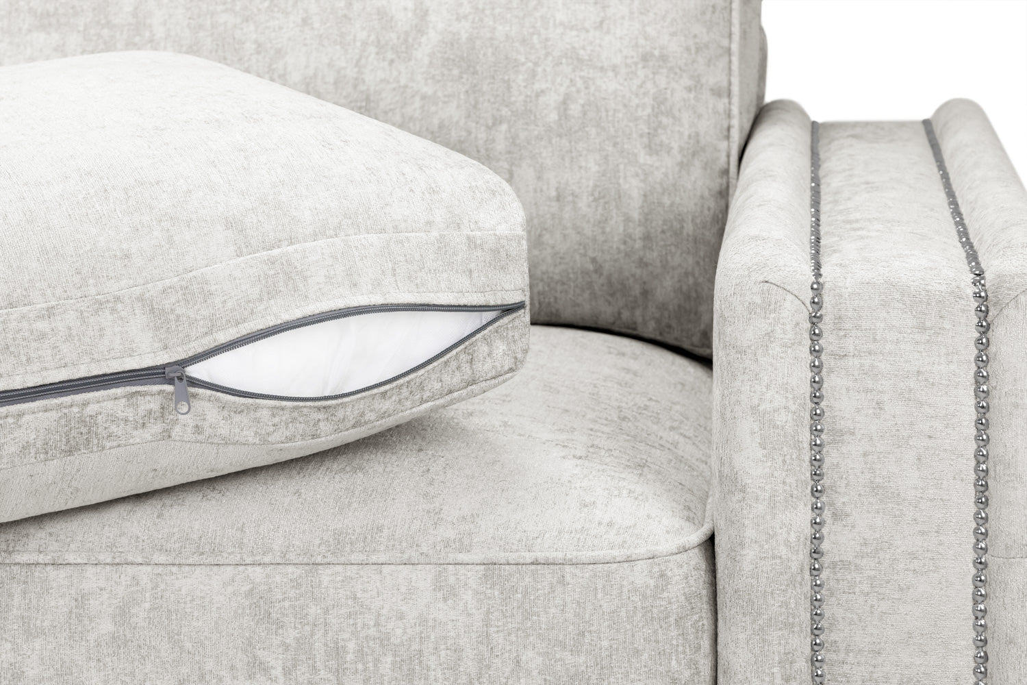 Bentley Fullback Sofa Silver Armchair