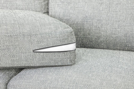 Bento Sofa Silver Large Corner