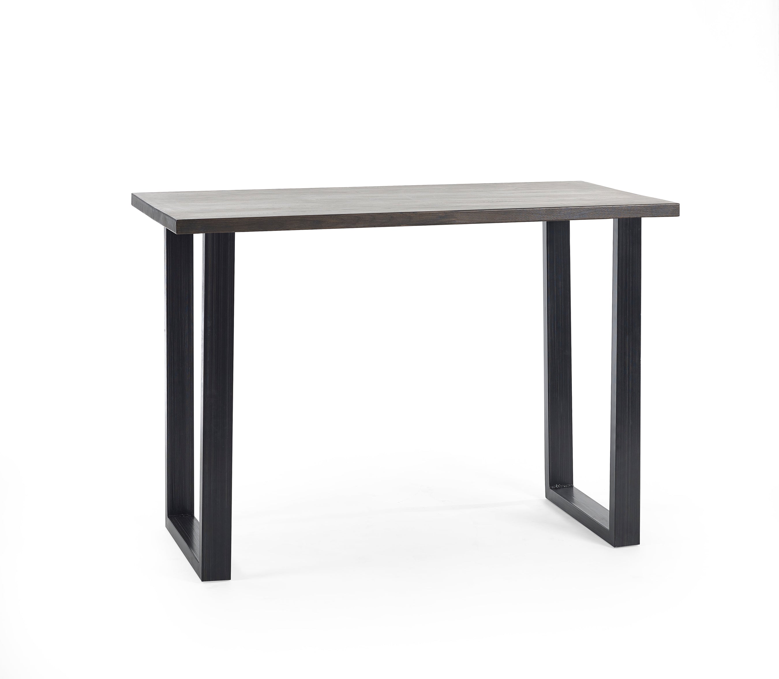 Britta Bar Table Dark Oak & Metal