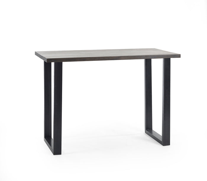 Britta Bar Table Dark Oak & Metal