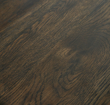 Britta Bar Table Dark Oak & Metal