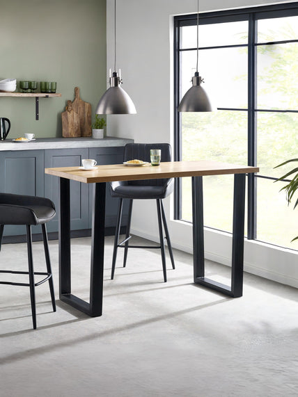 Britta Bar Table Oak&Metal
