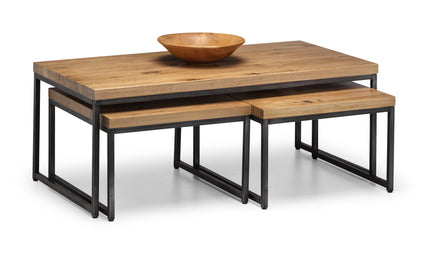 Britta Coffee Table Oak&Metal