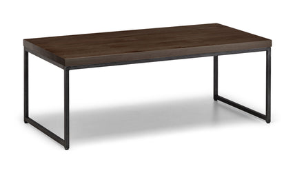 Britta Nesting Coffee Tables Dark Oak & Metal