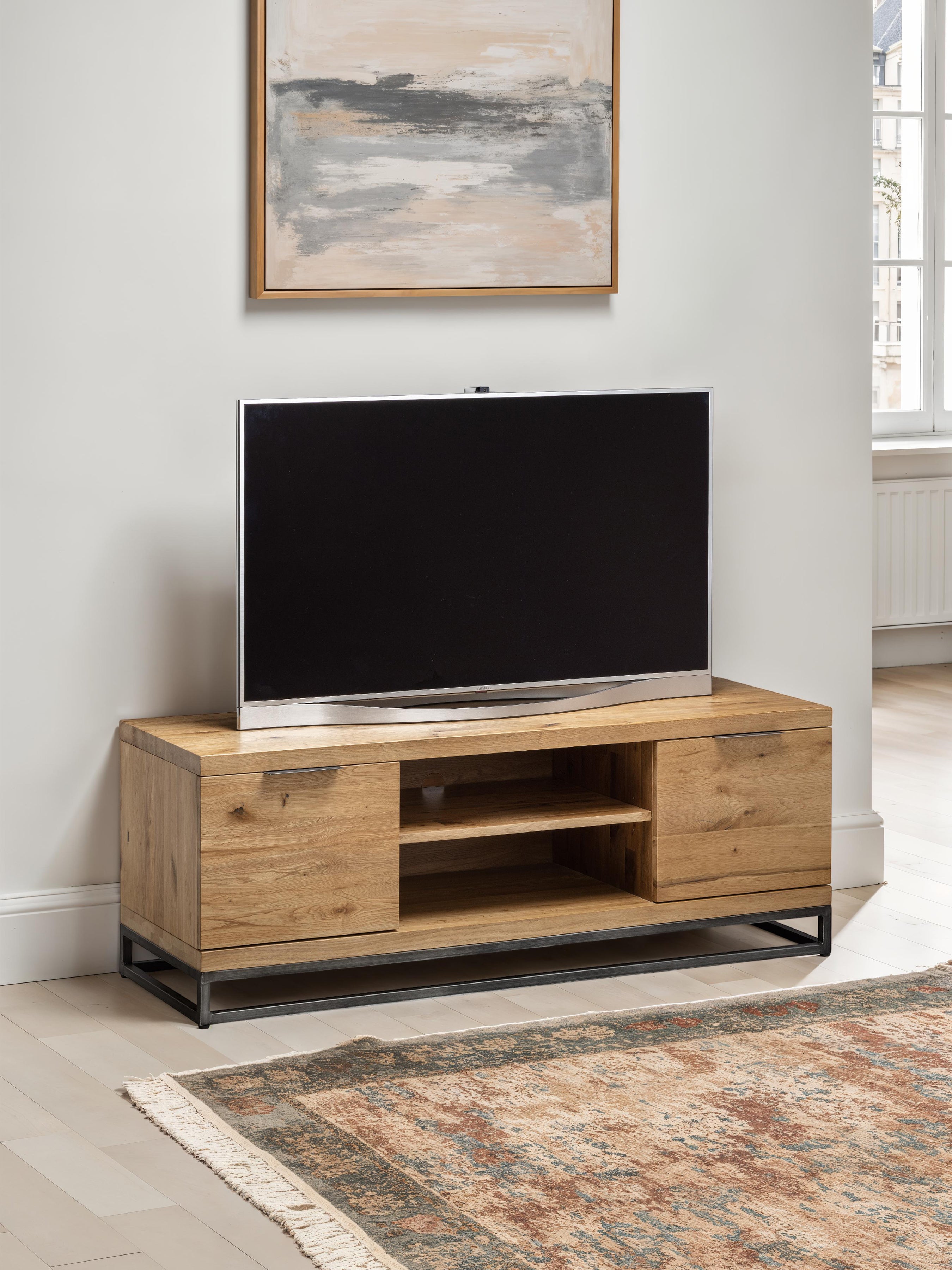Britta Tv Unit Oak&Metal