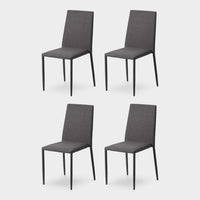 Buzz Set Of 4 Chairs Grey