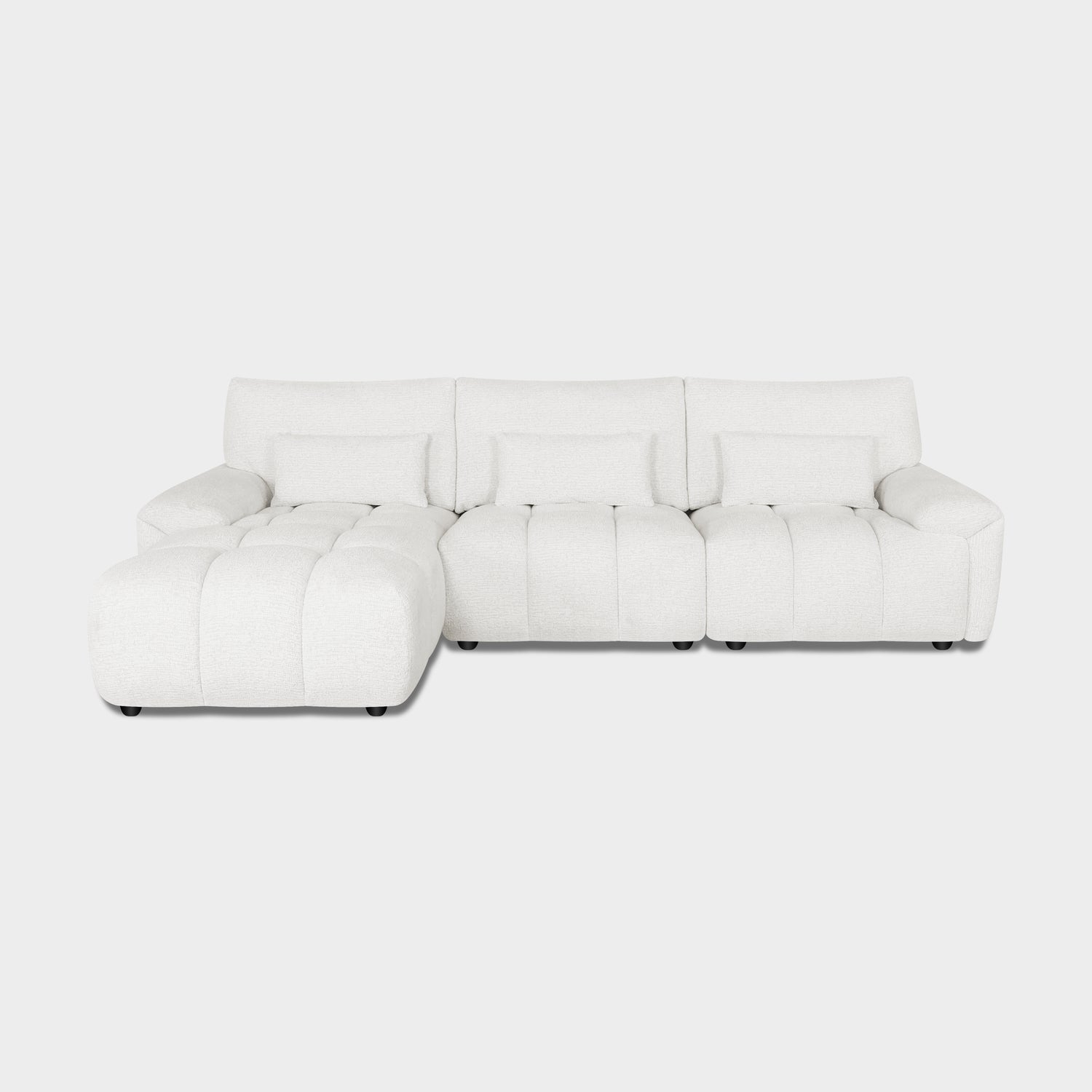 Poppy Sofa Cream Left Hand Facing Corner