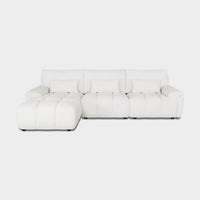 Poppy Sofa Cream Left Hand Facing Corner