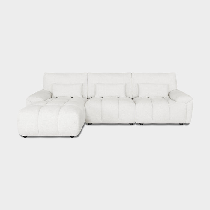 Poppy Sofa Cream Left Hand Facing Corner