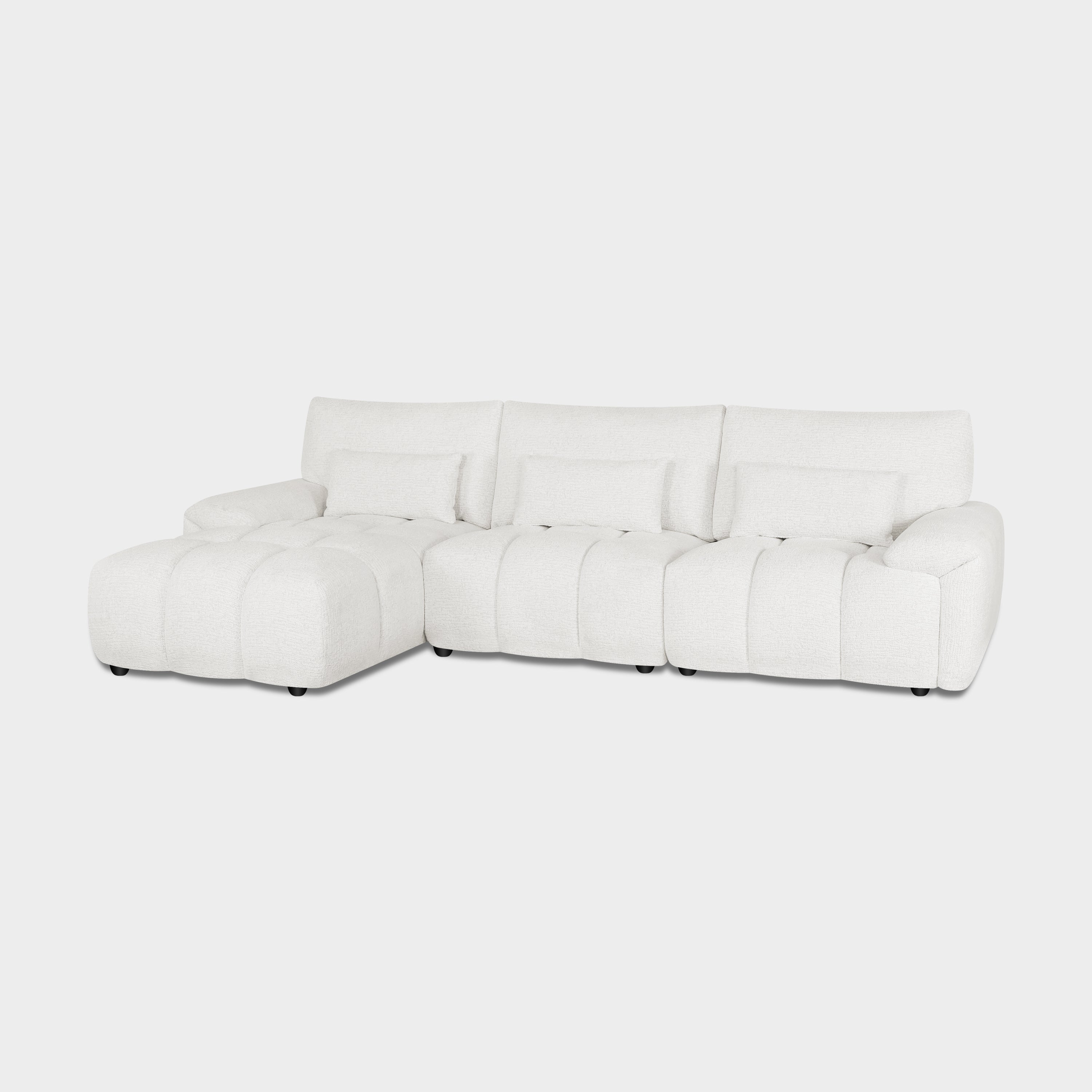 Poppy Sofa Cream Left Hand Facing Corner