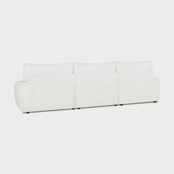 Poppy Sofa Cream Right Hand Facing Corner