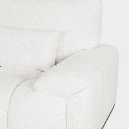 Poppy Sofa Cream Left Hand Facing Corner