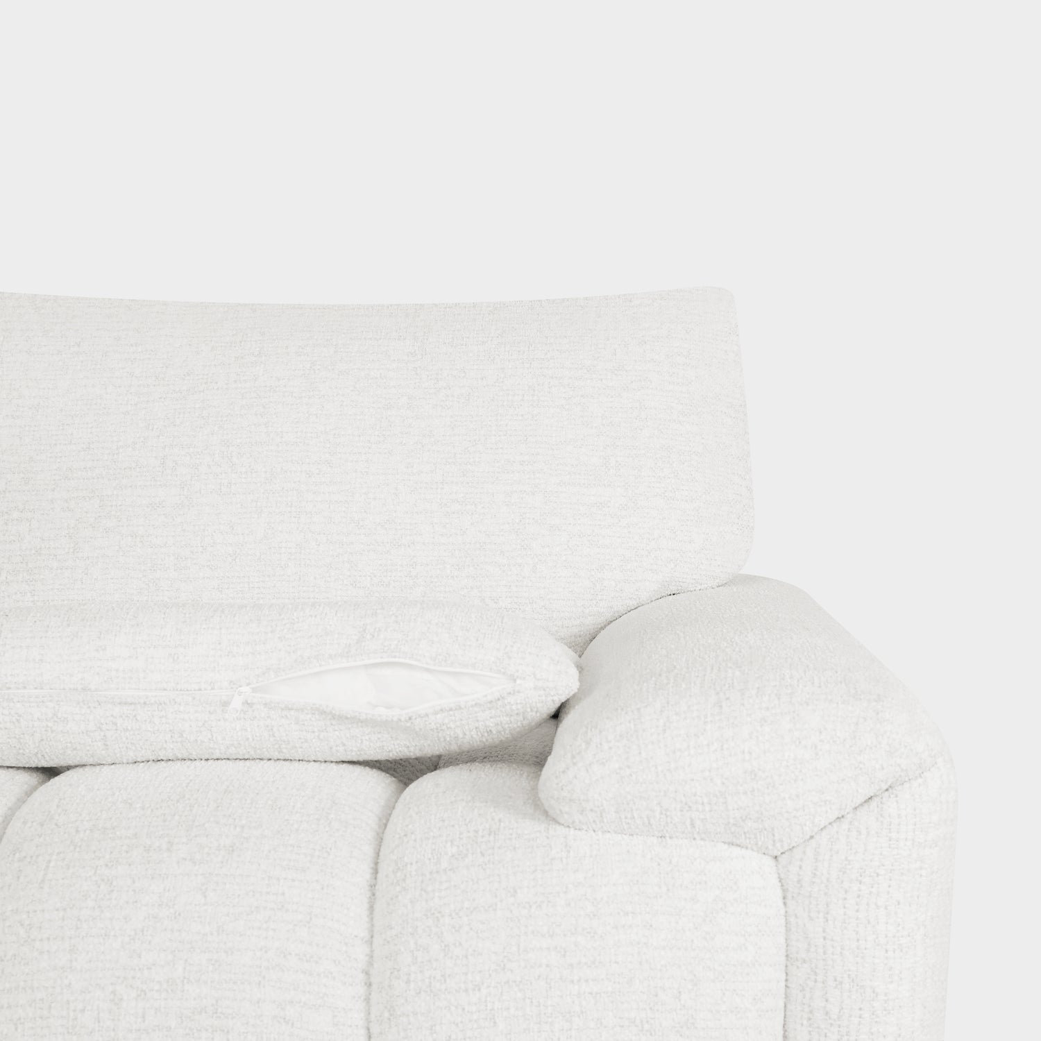 Poppy Sofa Cream Right Hand Facing Corner