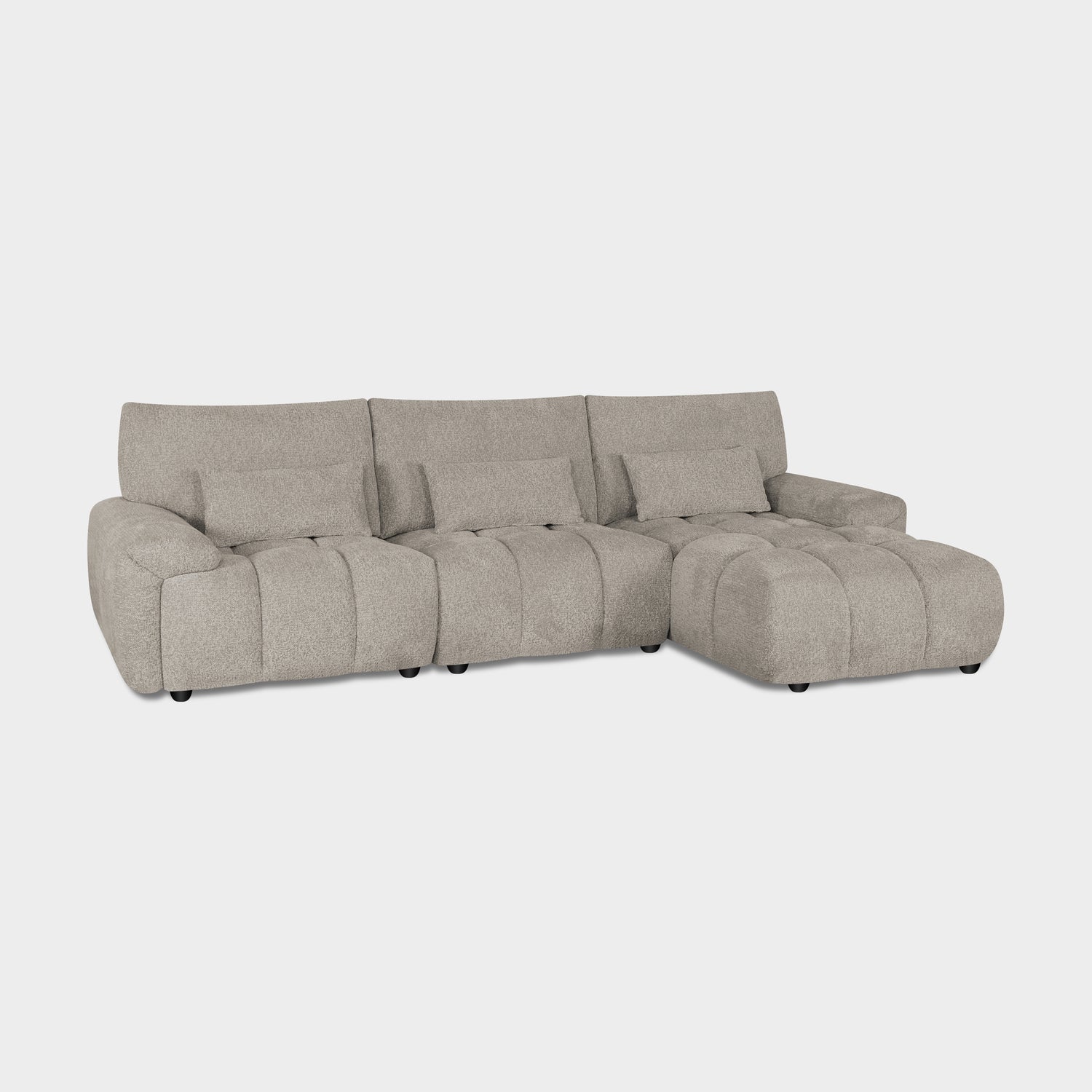 Poppy Sofa Mushroom Right Hand Facing Corner