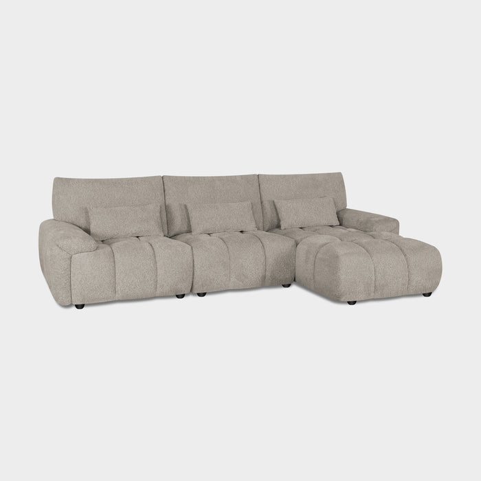 Poppy Sofa Mushroom Right Hand Facing Corner