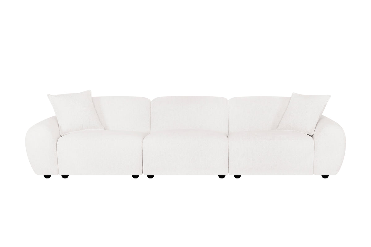 Jasmine Sofa Beige 3 Seater