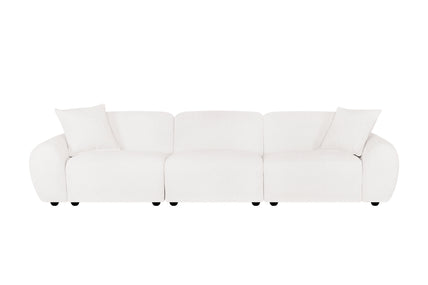 Jasmine Sofa Beige 3 Seater