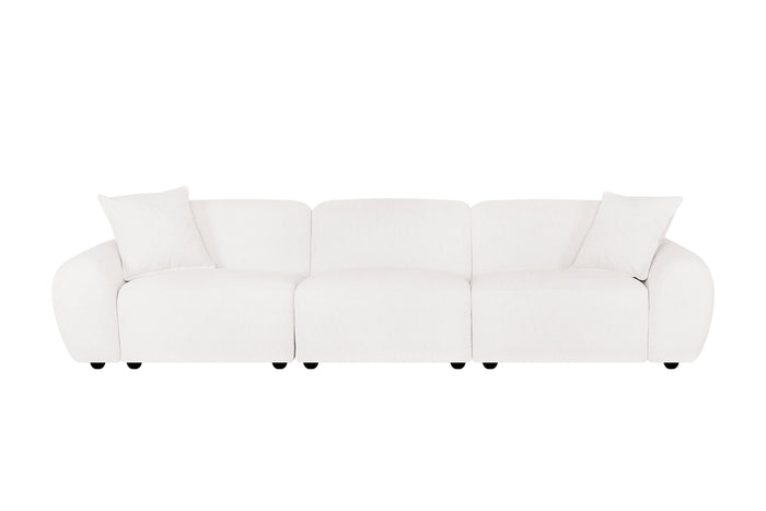 Jasmine Sofa Beige 3 Seater