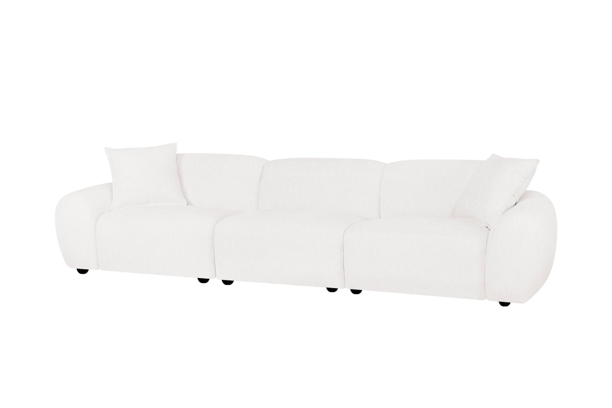 Jasmine Sofa Beige 3 Seater