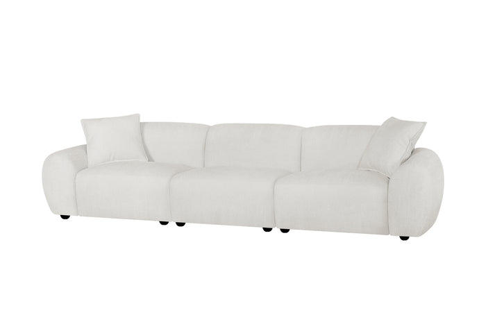 Jasmine Sofa Stone 3 Seater