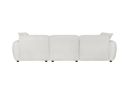 Jasmine Sofa Stone 3 Seater
