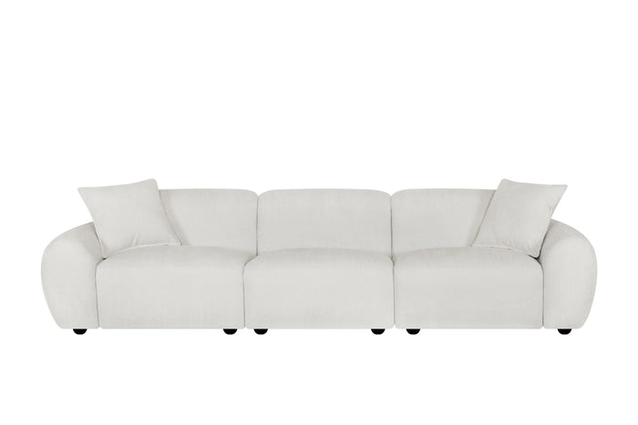 Jasmine Sofa Stone 3 Seater