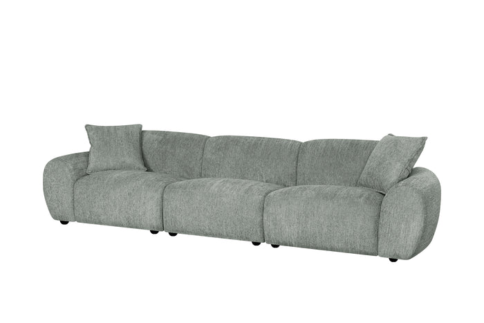 Jasmine Sofa Grey 3 Seater