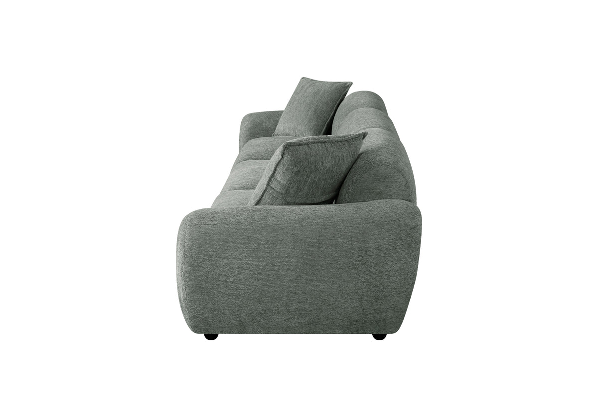 Jasmine Sofa Grey 3 Seater