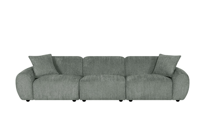 Jasmine Sofa Grey 3 Seater