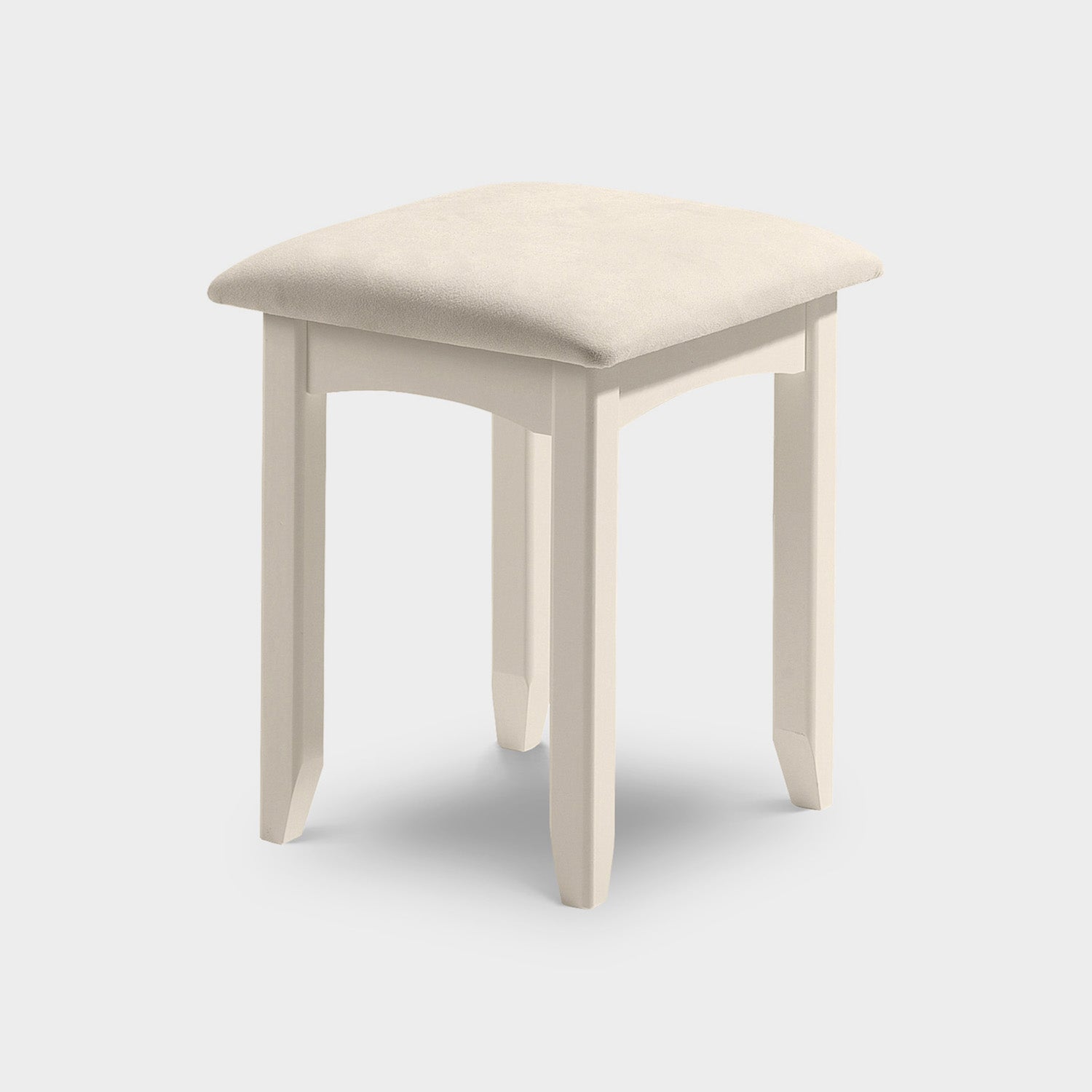 Cabana Dressing Table Stool Stone White
