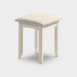 Cabana Dressing Table Stool Stone White