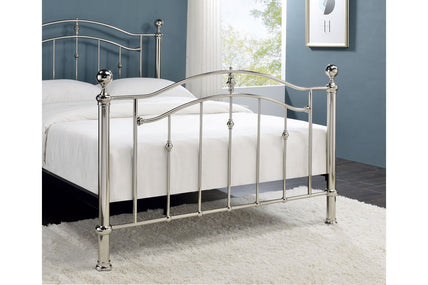 Callisto Bed Frame Double Chrome