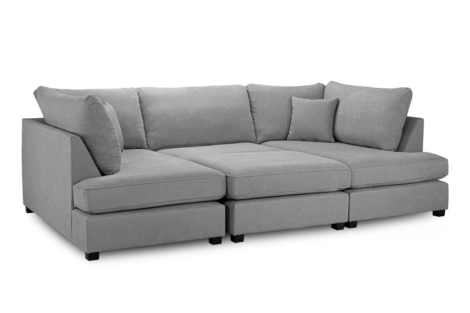 Carnaby Sofa Grey U Shape Corner