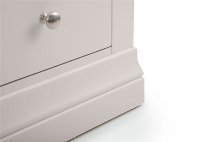 Clove Bedside Grey 2 Drawer