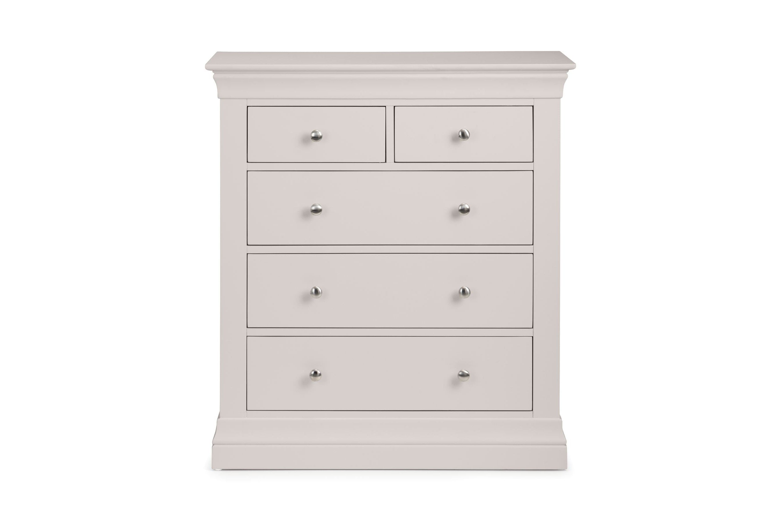 Clove Chest Grey 3+2 Drawer