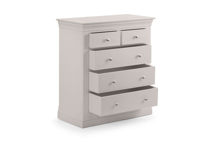 Clove Chest Grey 3+2 Drawer